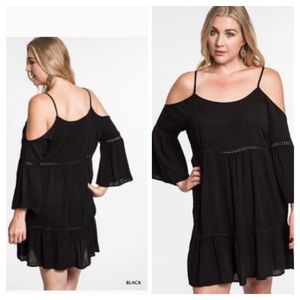 PATRONS OF PEACE black dress Urban outfitters. L